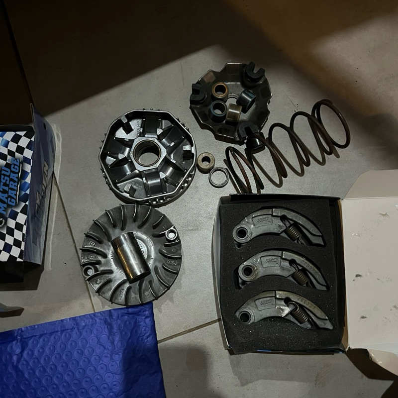 CVT kirian set vespa matic iget second
