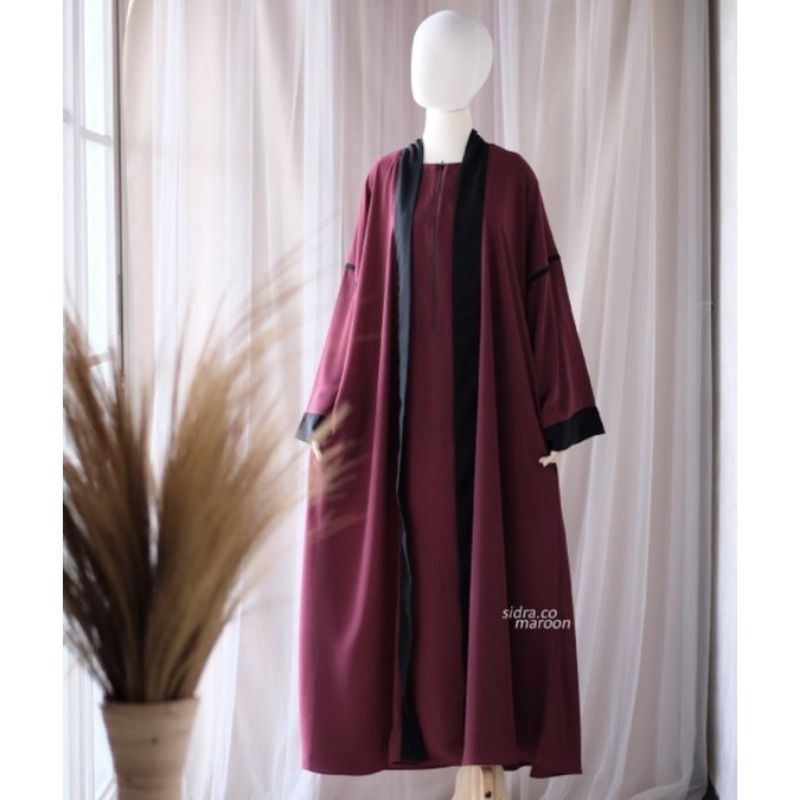 preloved abaya huur by sidra bundling FK aZ zahra
