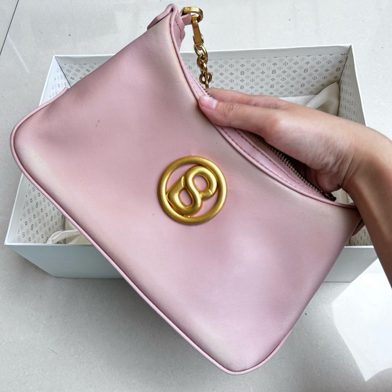 Preloved Buttonscarves Luana Bag Guava Pink