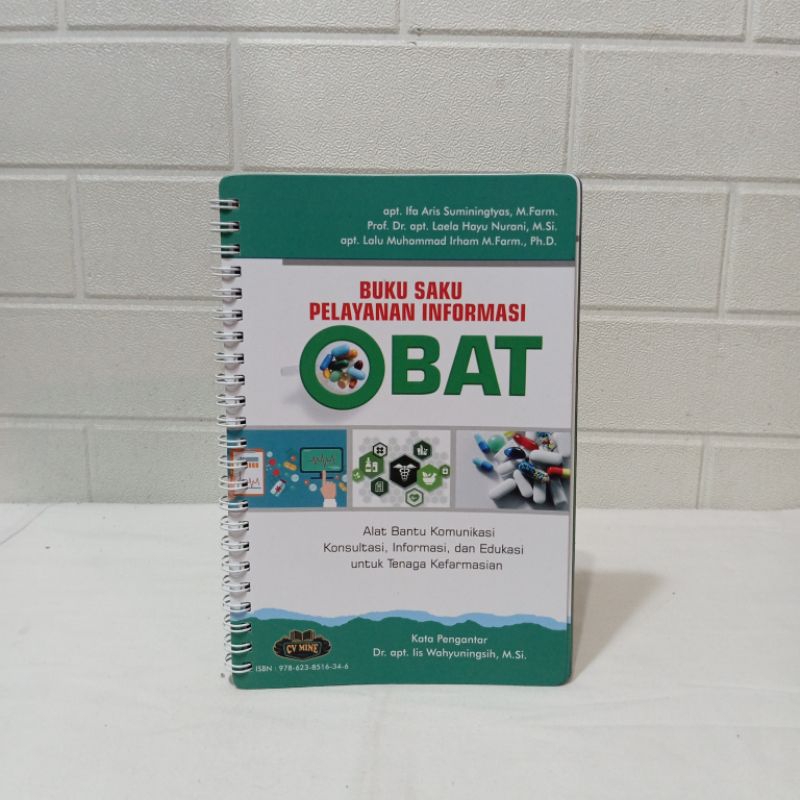 Buku Saku Pio / Buku Saku Pelayanan Informasi Obat / Buku Kefarmasian