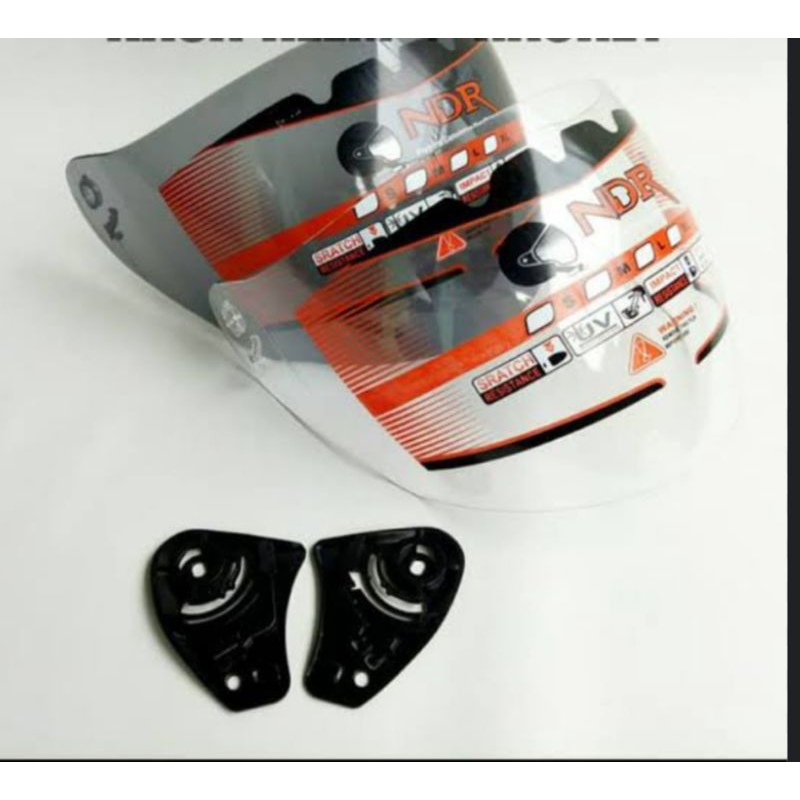 Kaca Helm KYT DJ MAXI Visor Helmet STANDAR ganteng NDR2 FREE SHAMPO MOTOR