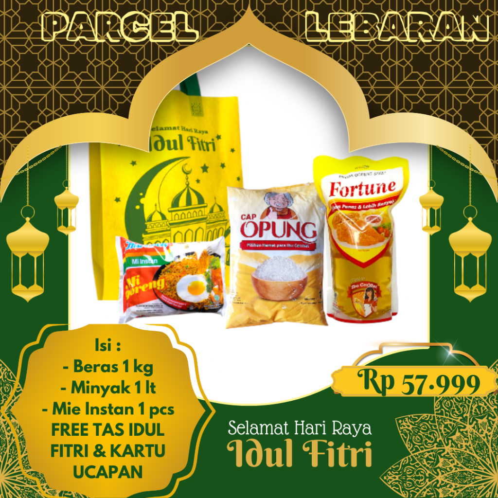 

PROMO SEMBAKO 2 KG MURAH FREE KARTU UCAPAN PARCEL HAMPERS PARSEL HARI RAYA THR LEBARAN IDUL FITRI DONASI FIDYAH