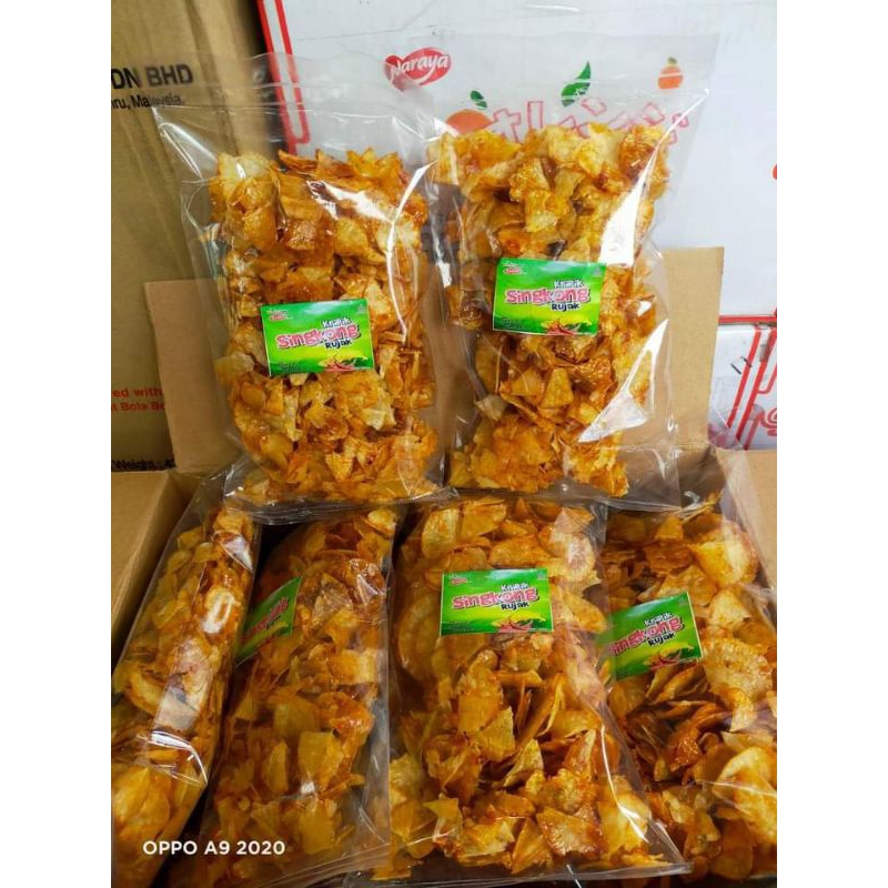 

Keripik Singkong Rujak Keripik Singkong Pedas Renyah
