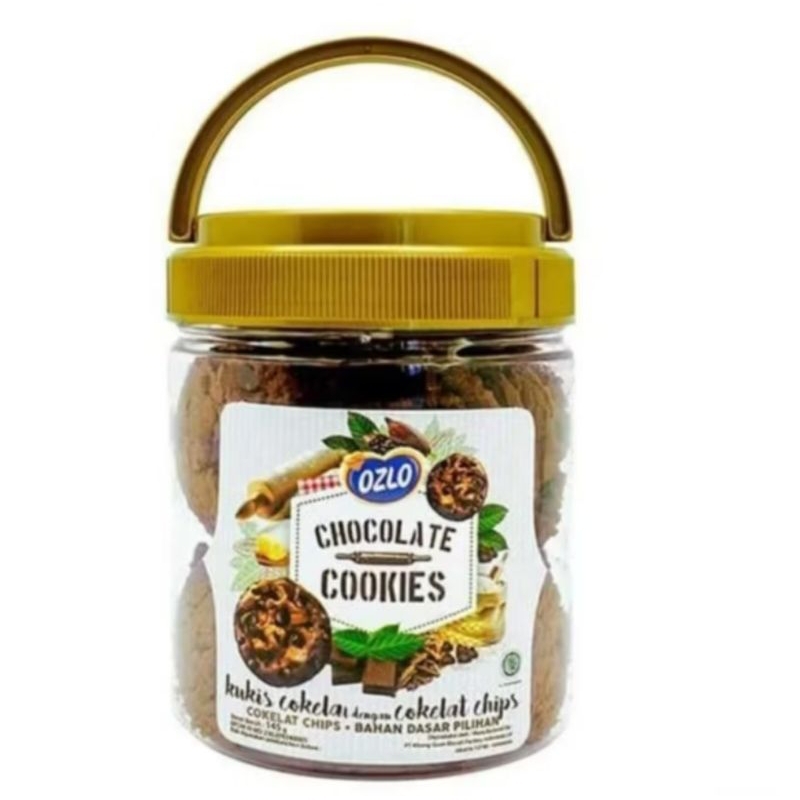 

OZLO Chocolate Cookies Toples 145gr - Khong Guan Ozlo Choco Chip Toples 145gr