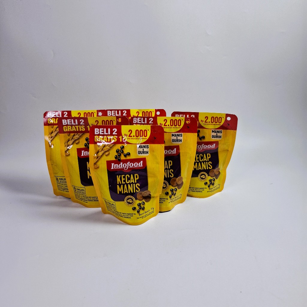 

Kecap Indofood 77gram Beli 2 Gratis 1 [dapat 9 pcs]
