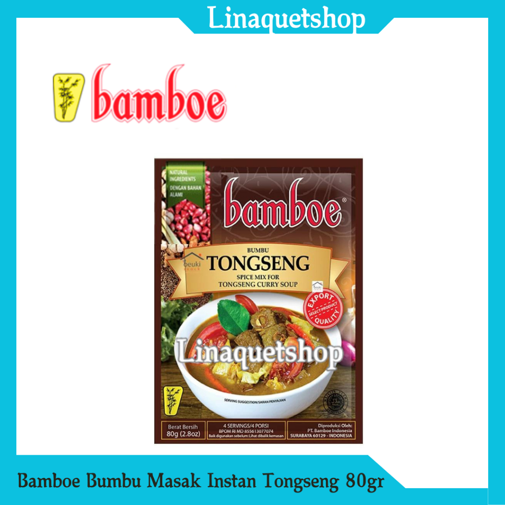 

BAMBOE Bumbu Masak Instan Tongseng 80gr