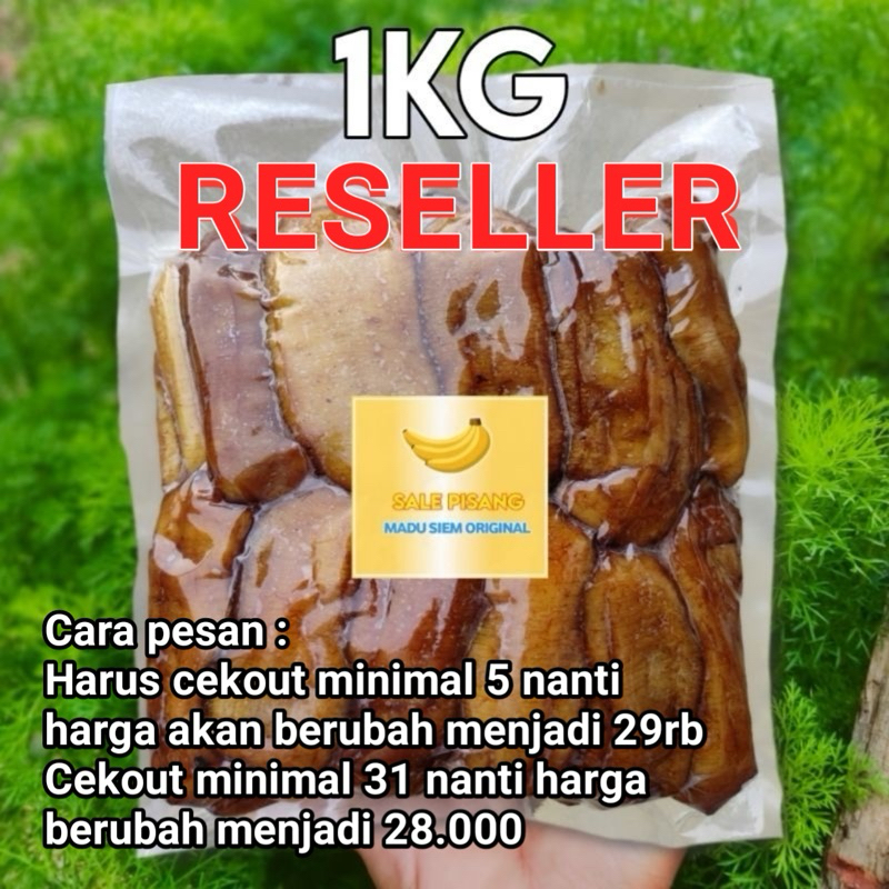

HARGA RESELLER SALE PISANG BASAH 1KG
