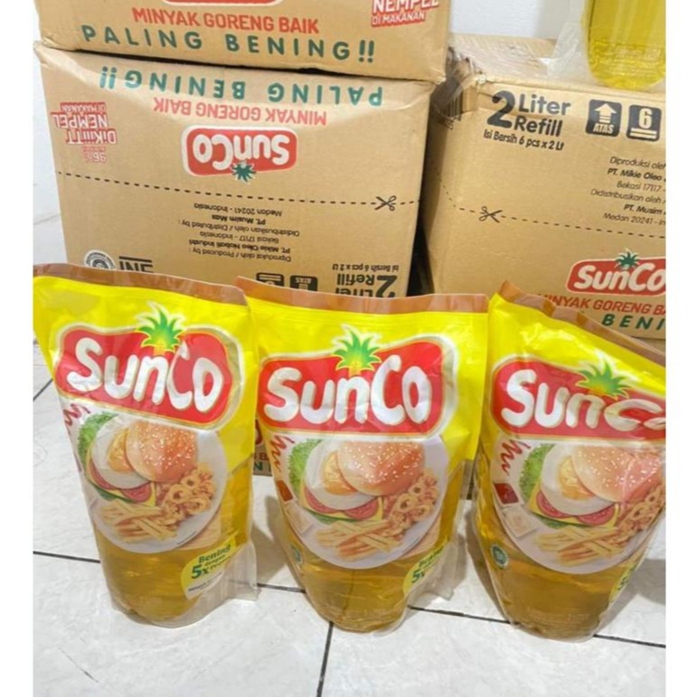 

Paket Isi 3 Pcs Minyak Goreng Sunco 2 Liter x 3 Pcs