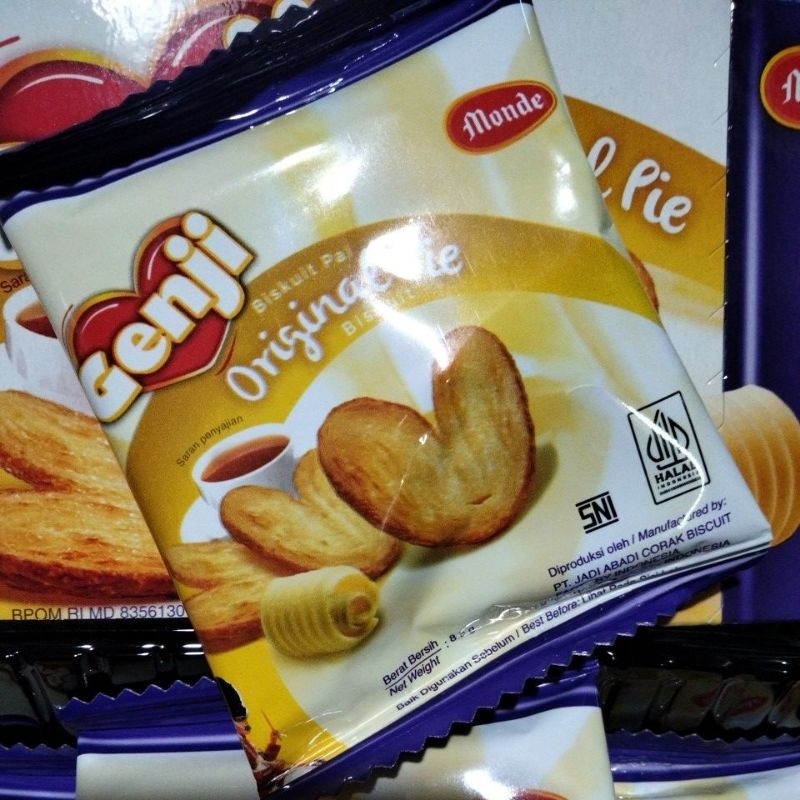 

[8.5 gram] Genji pie original sachet ecer