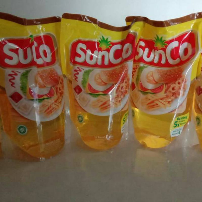 

Minyak SunCo Kemasan 2 Liter / 3 Pcs