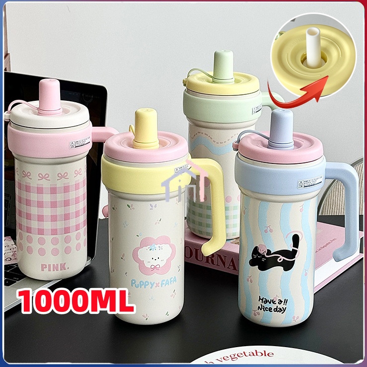 [COD]1000ml 316 Stainless Steel Tumbler / Tumbler Stainless / 1000ml Tumbler / Botol Minum Tumbler /