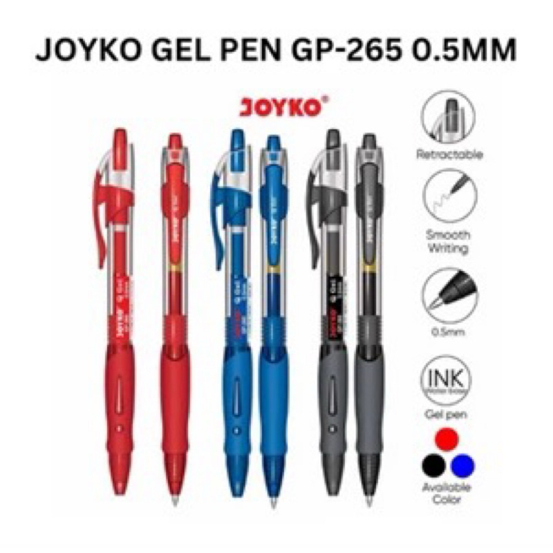 

PULPEN Q GEL 265 JK 1 PACK/12 PCS