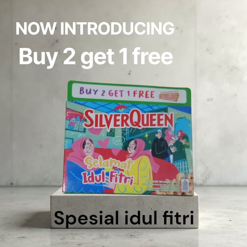 

Silver queen mede 22gr isi 3 spesial idul fitri
