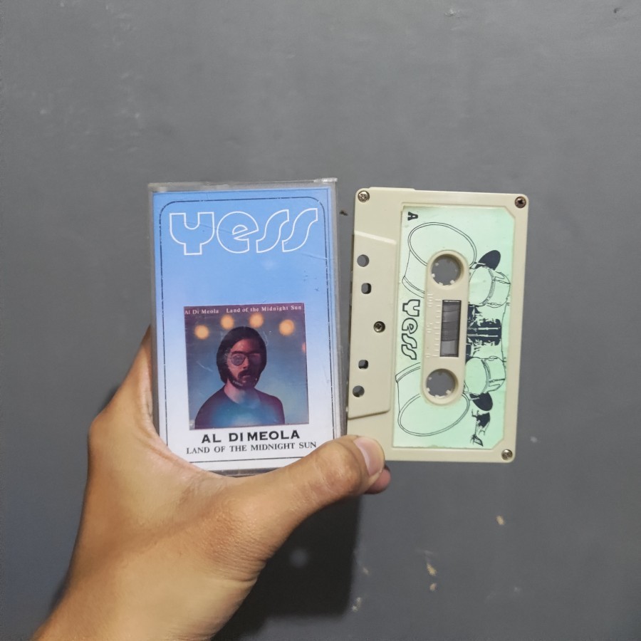 Kaset Pita Al Di Meola - Land of the Midnight Sun YESS Records