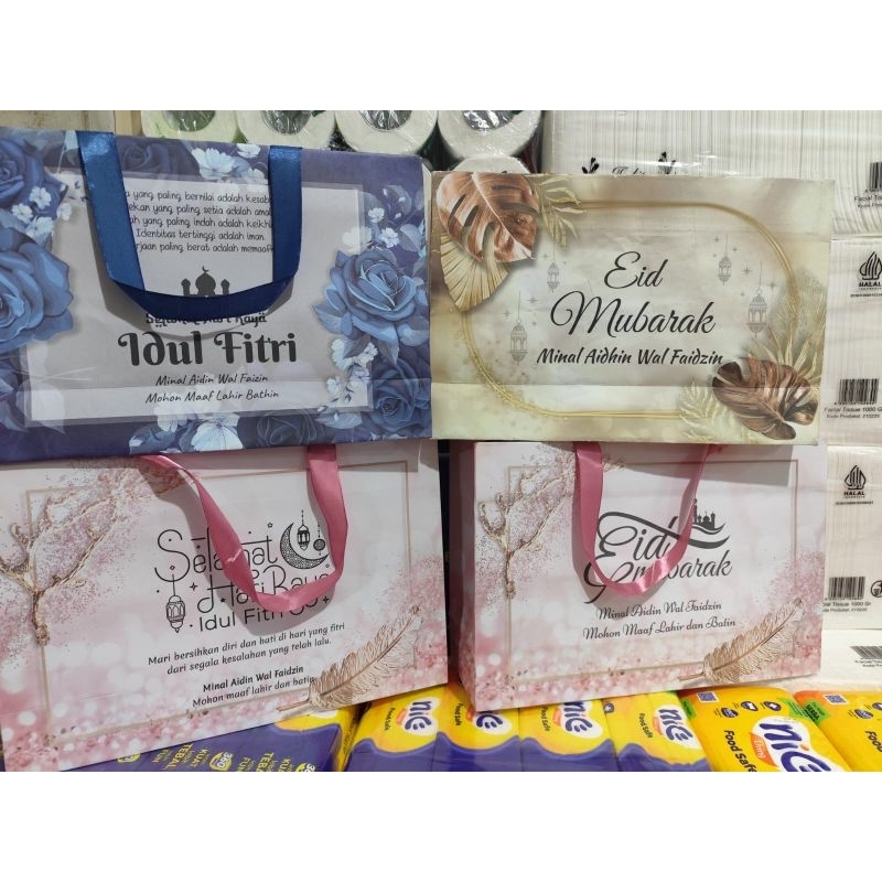 

paper bag landscape lebaran ukuran tanggung isi 1 pcs new