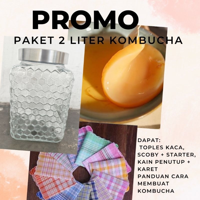 

PROMO PAKET LENGKAP 2 LITER KOMBUCHA