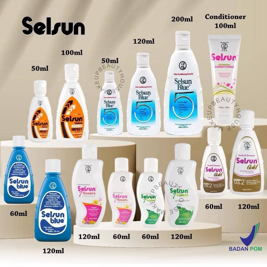 SELSUN SHAMPOO ANTI KETOMBE - SELSUN SHAMPOO CONDITIONER SERIES