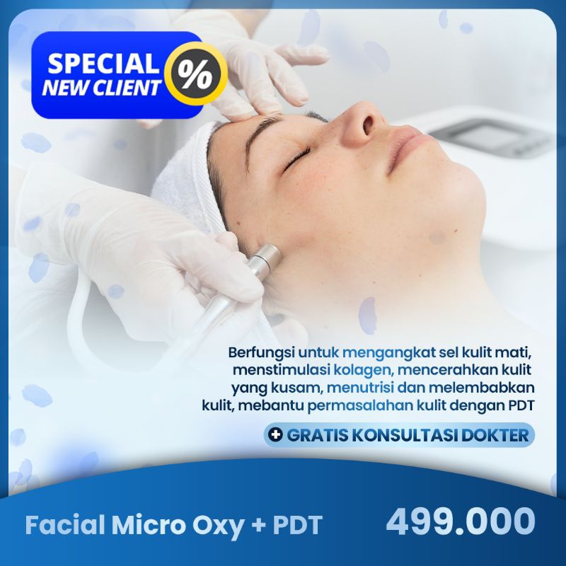 [SPESIAL NEW CLIENT] Treatment Micro Oxy + PDT