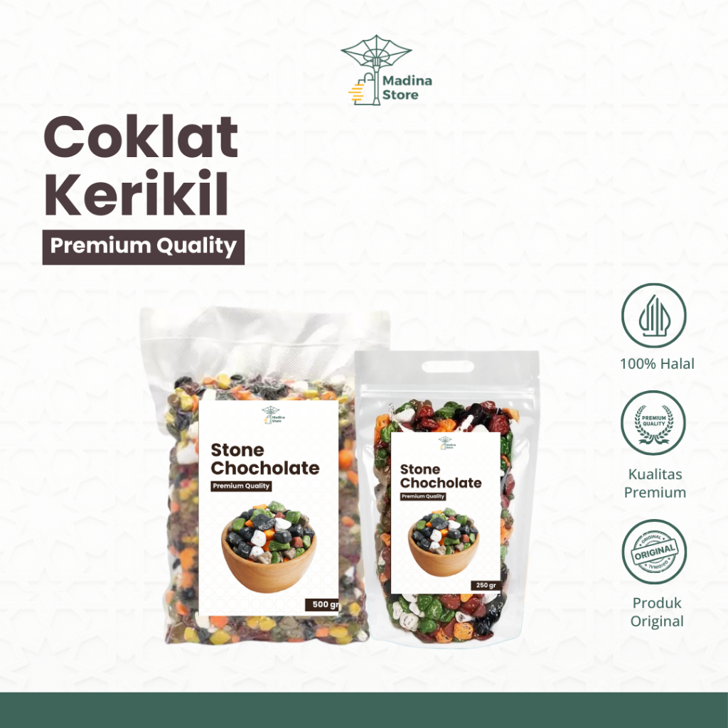 

Cokelat Kerikil Arab Premium 1Kg Stone Chocolate Rock Gram Asli Khas Arab dan Turkey Untuk Oleh Oleh Haji dan Umroh dan sebagai Sebagai Mood Booster