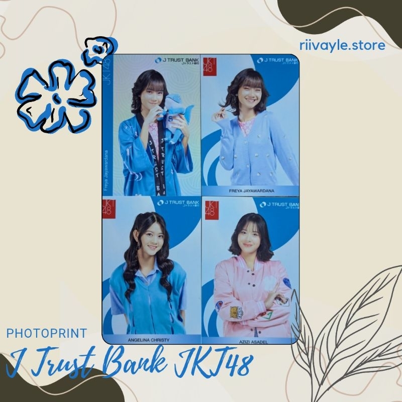 PP/Photoprint JKT48 J Trust Bank Christy, Freya, Zee