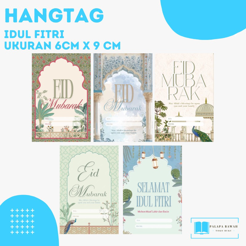 

HANG TAG IDUL FITRI 6x9 CM GANTUNGAN HAMPERS LEBARAN