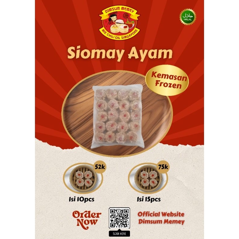 

Siomay Ayam - Kemasan Frozen by Dimsum Memey