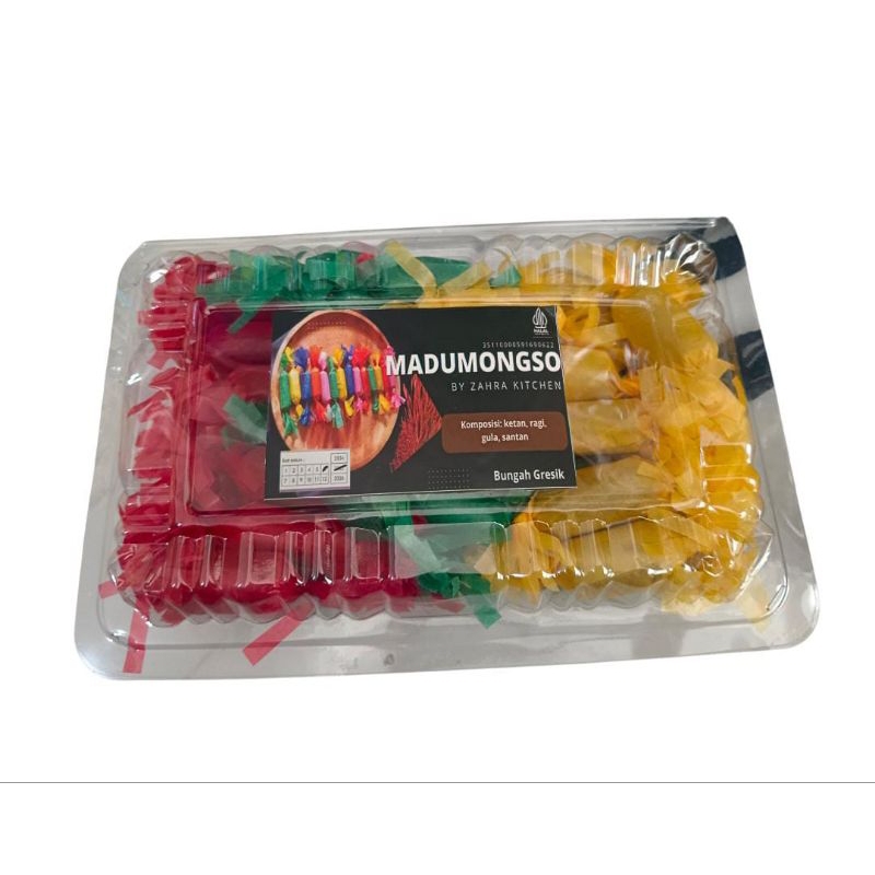 

Madumongo kemasan mika berat kurleb 500gr