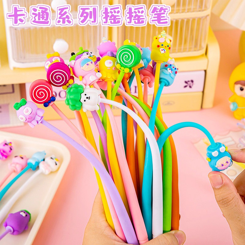 

Pulpen 3D Pulpen Lentur Goyang Pulpen Lucu Unik BP001