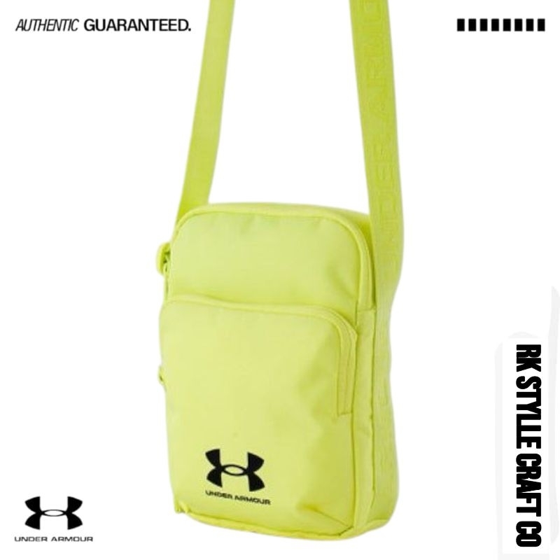 Tas Selempang | Tas Bahu | Tas Unisex Under Armour Lite Crossbody Bag Stabilo 100%Original