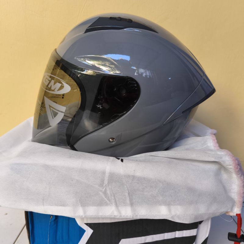 NEW HELM GM G1 DIM GREY SIZE M