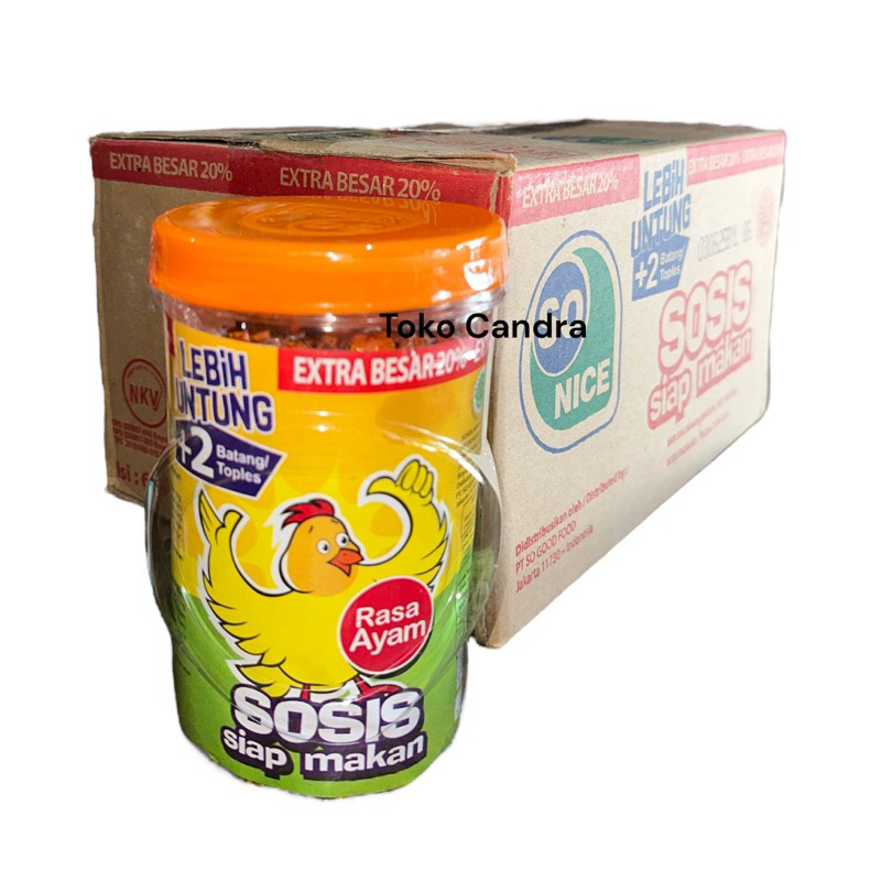 

1 DUS SOSIS SO NICE / 20gr / 6toples / 156pcs