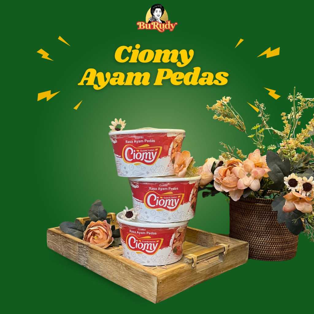 

Ciomy Cuanki Cup (Ayam Pedas Original) 85g