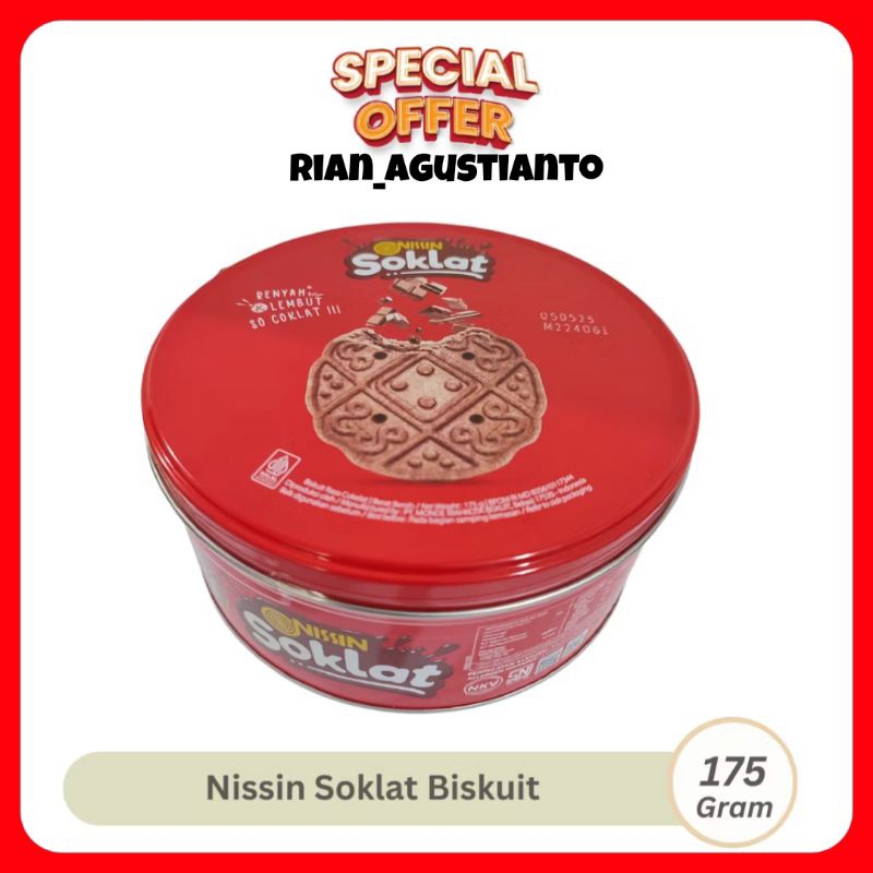 

Nissin Soklat Biskuit 175gram