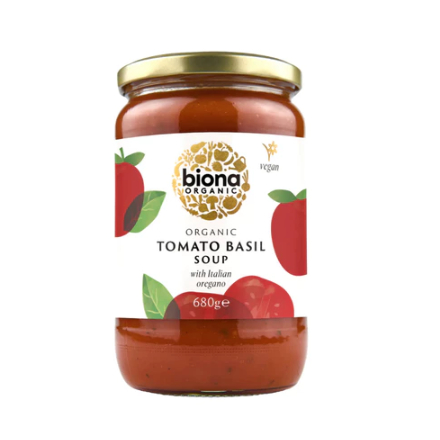 

Biona Organic Tomato Basil Soup Sup Organik Tomat dan Basil 680 Gr