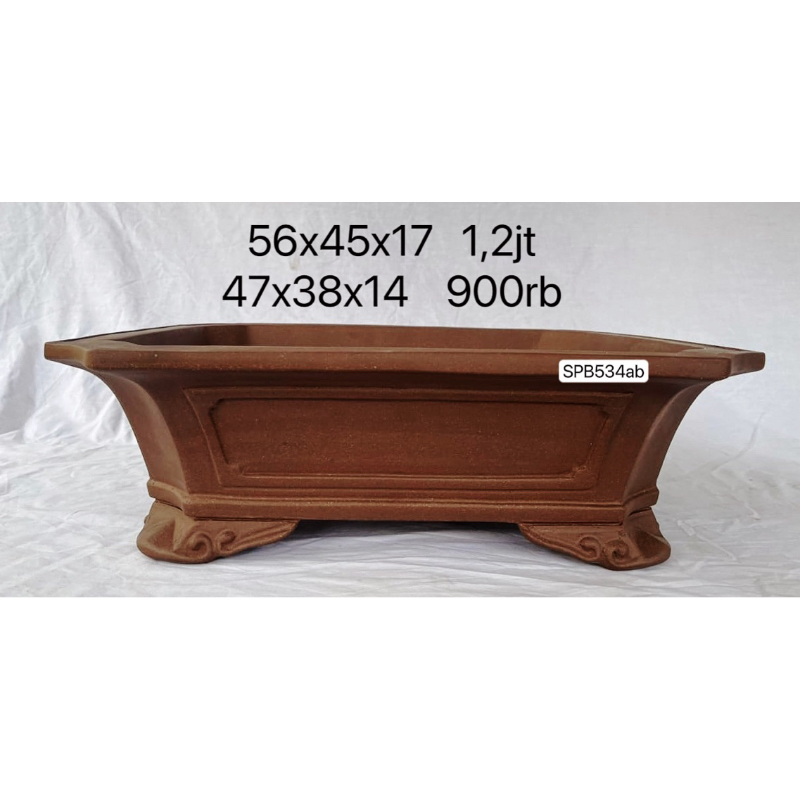 pot keramik bonsai import premium