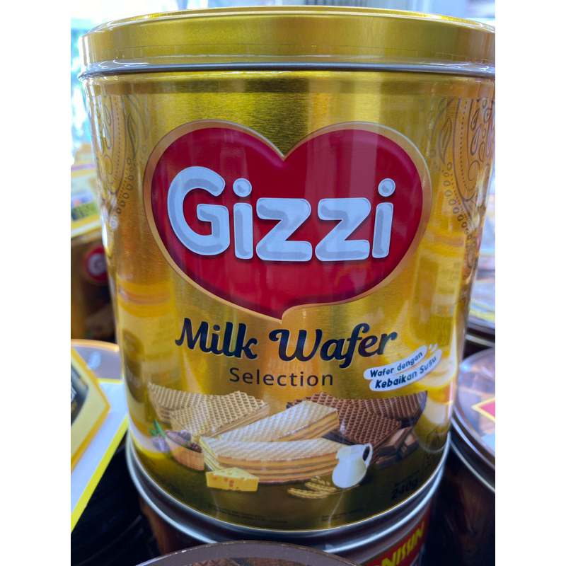 

GIZZI Milk wafer selection 240g