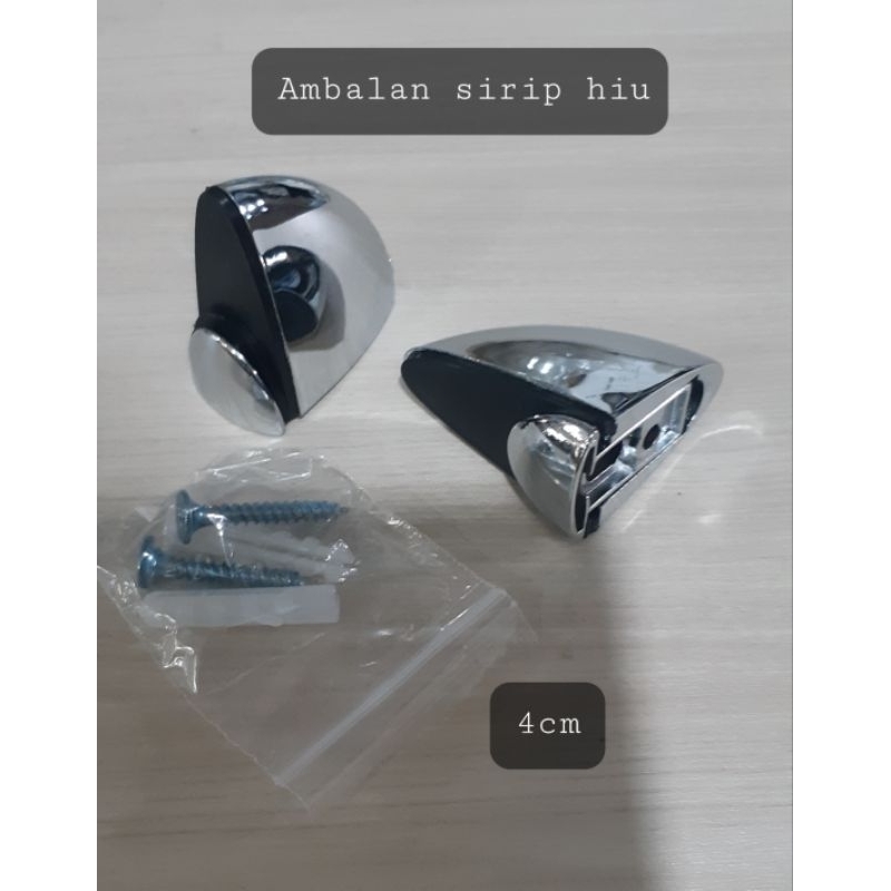 Ambalan sirip hiu / ambalan kaca