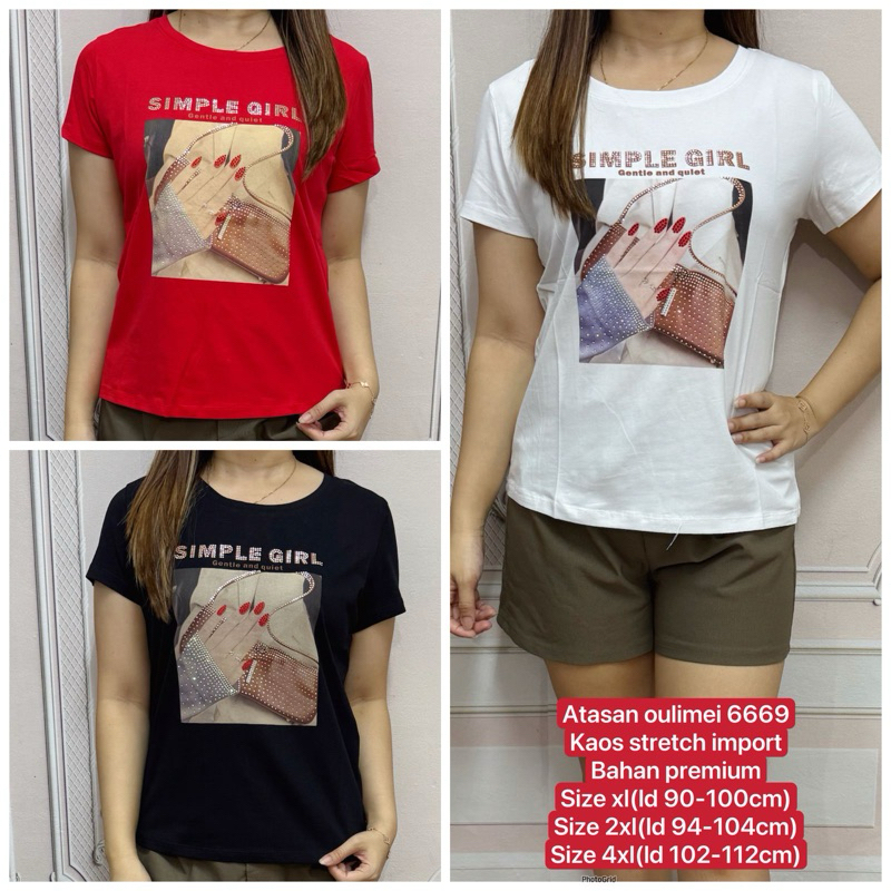 Kaos Kamaya Kaos ollybeauty Kaos Kamaya Kaos Geibeshang Bahan Super Premium Kualiitas Terjamin Bahan