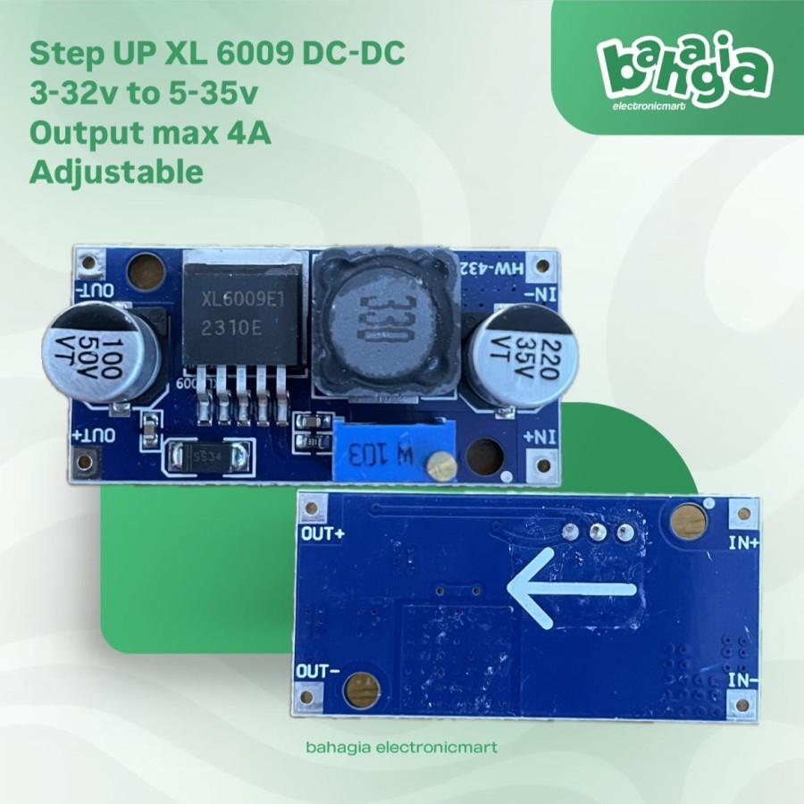 XL6009 XL 6009 PRO4 module driver dc-dc step up 3-32V to 5-35V max 4A