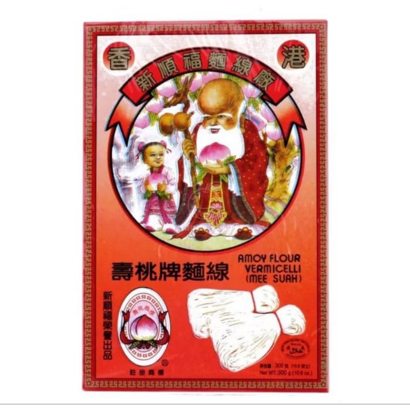 

MEE SOA MIESOA MEE SUAH CAP ORANG TUA MEE SUAH AMOY SAUTAO SSF 300 GRAM