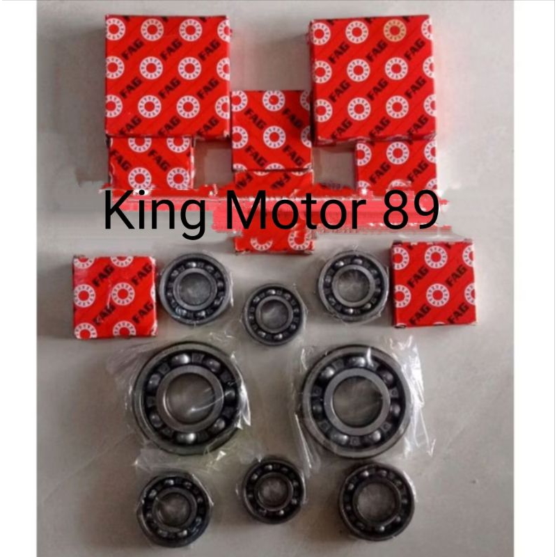 Bearing laher mesin rasio kruk as Suzuki rgr original fag c3 8pcs
