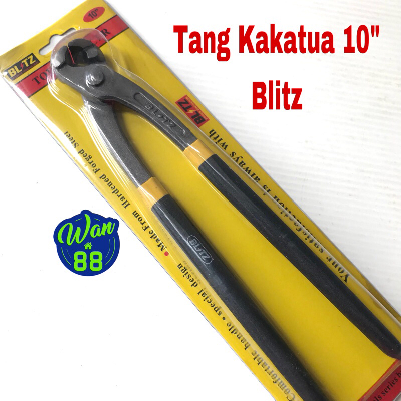 Tang Kakatua/ Gegep 10” Gagang Karet Blitz
