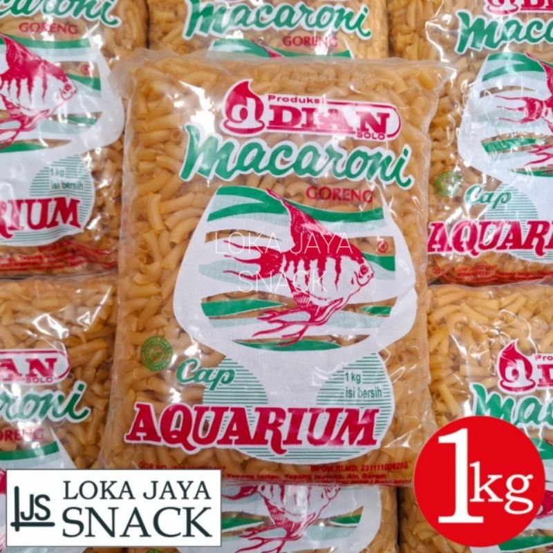 

AQUARIUM Makaroni 1 kilogram