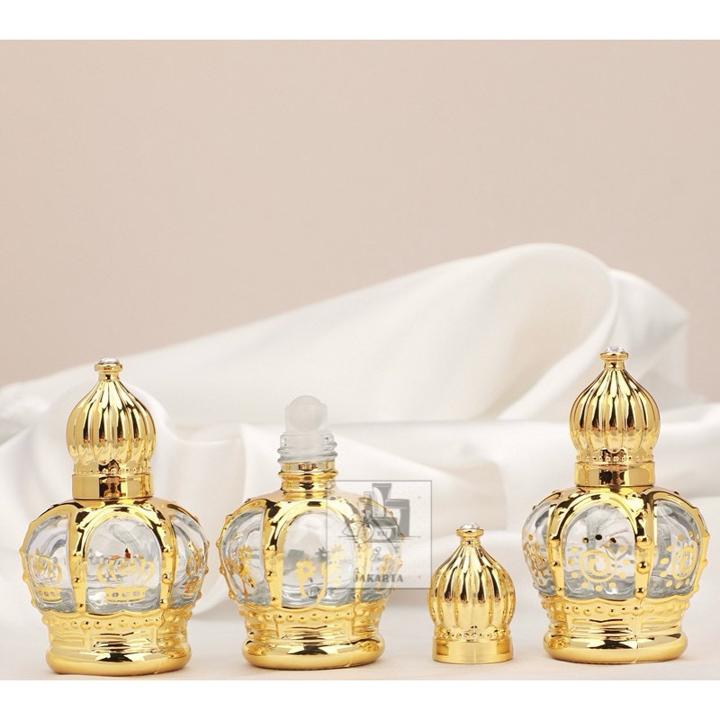 10ml/12ml/15ml Botol Kosong Roll On Parfum/bodymist/minyak angin bahan kaca