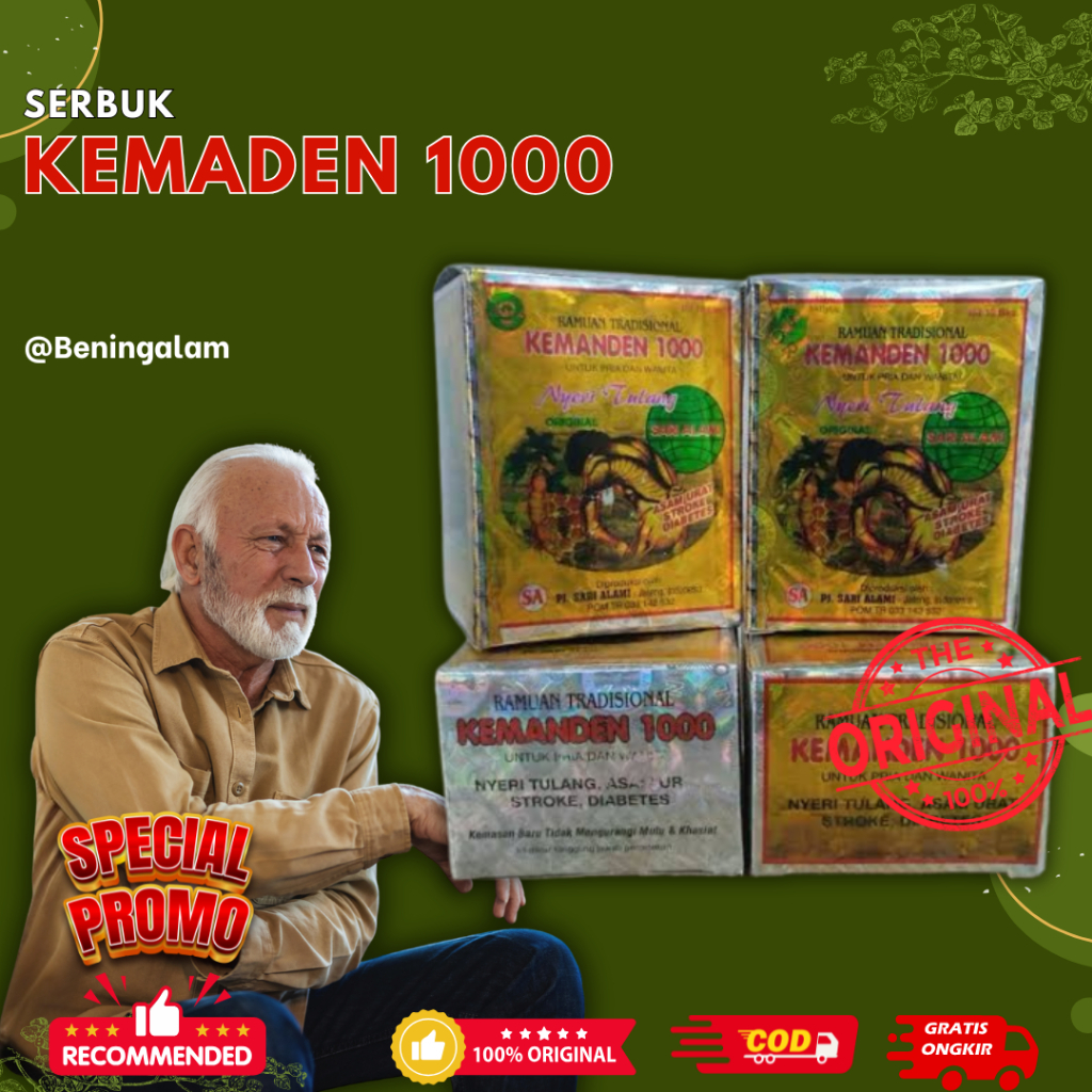

Kemaden 1000 Serbuk Original 100%