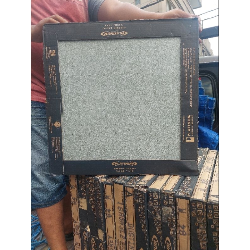 Platinum Dustin 50x50 / Keramik Teras Carpot Garasi Kasar