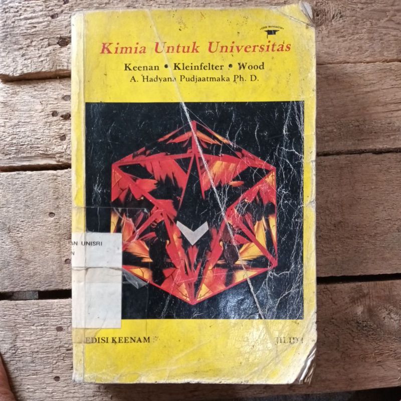 Kimia Untuk Universitas Jilid 1 Edisi Keenam By Keenan Original