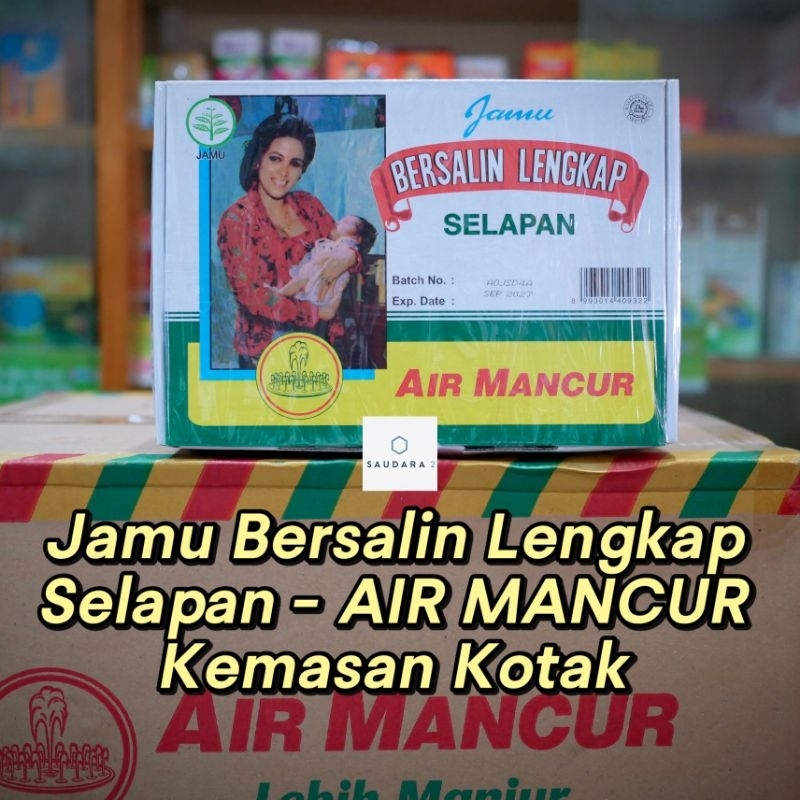 Jamu Bersalin Lengkap Selapan - AIR MANCUR