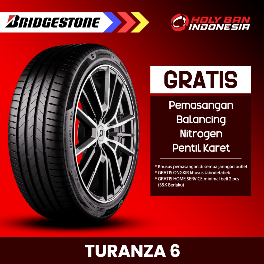 BRIDGESTONE 225/50 R18 95V TURANZA 6