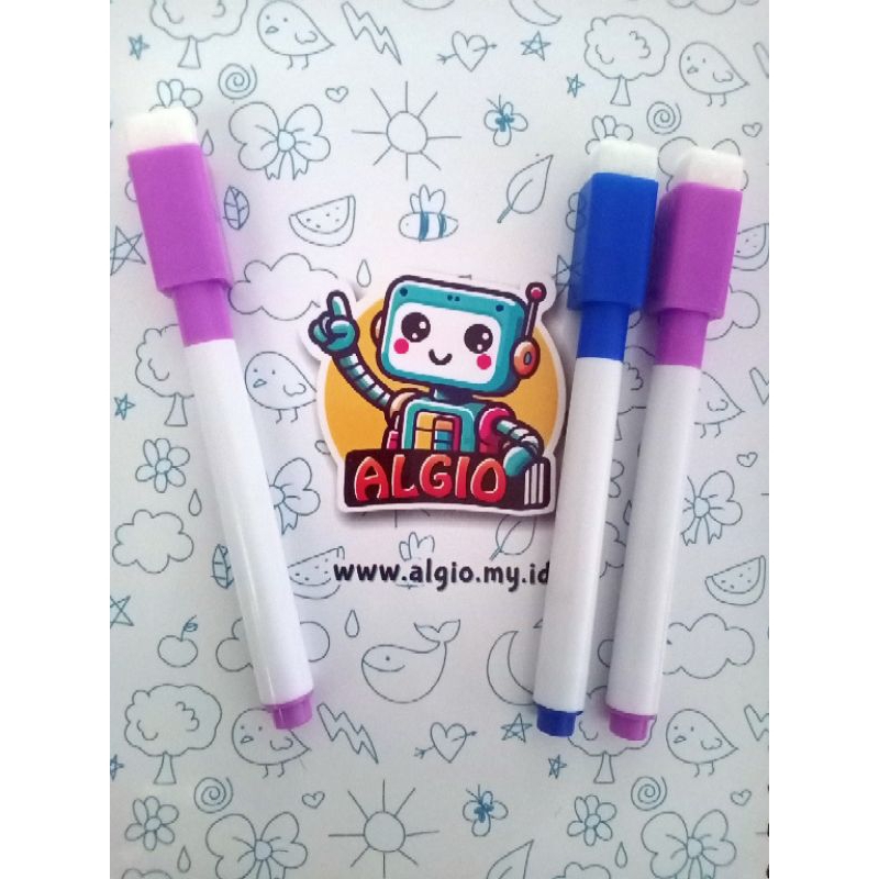 Spidol wipe & clean